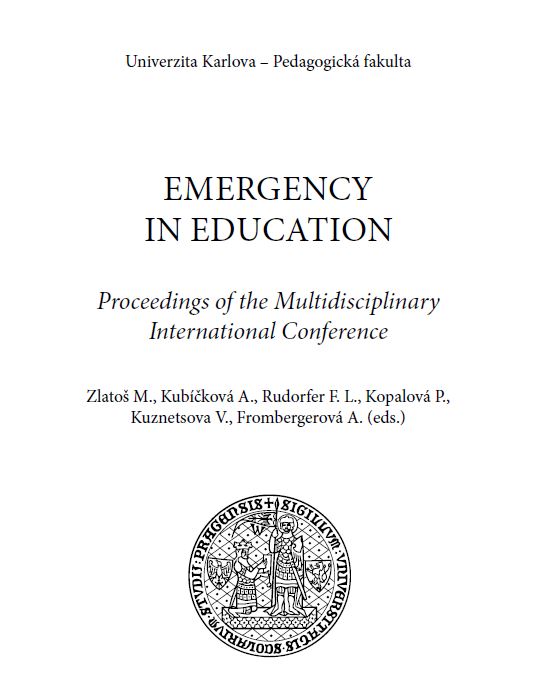 Emergency in education – Proceedings of the Multidisciplinary International Conference